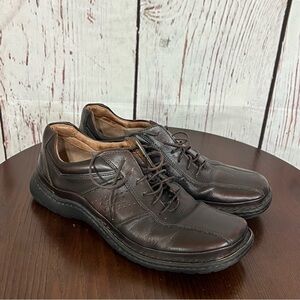 Clarks | Shoes | Clarks Tilden Walk Mens Dark Tan Leather  display picture 2
